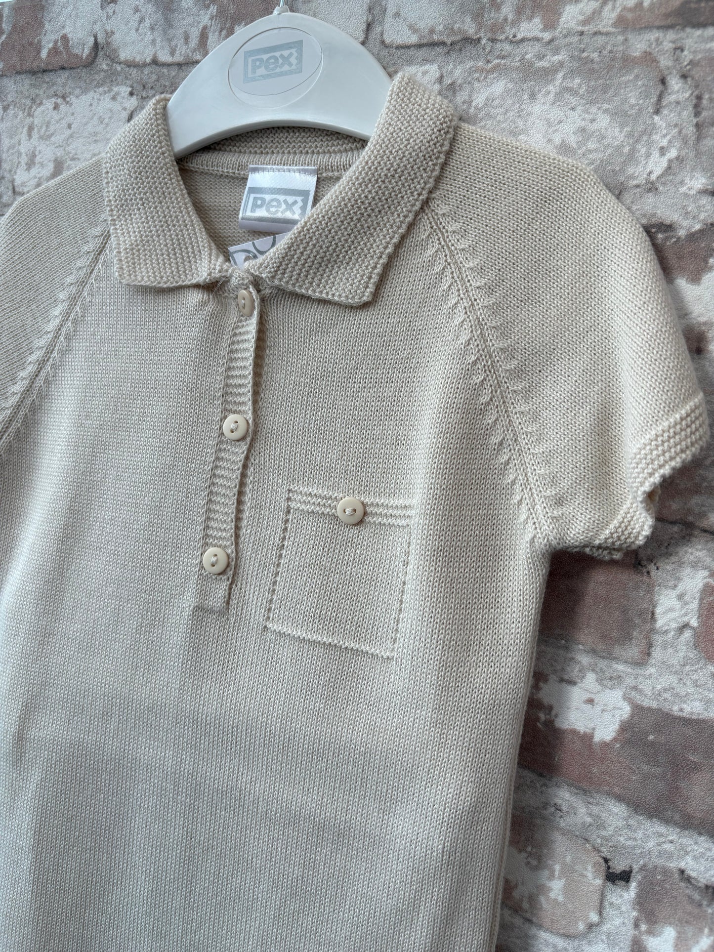 Beige PEX Romper