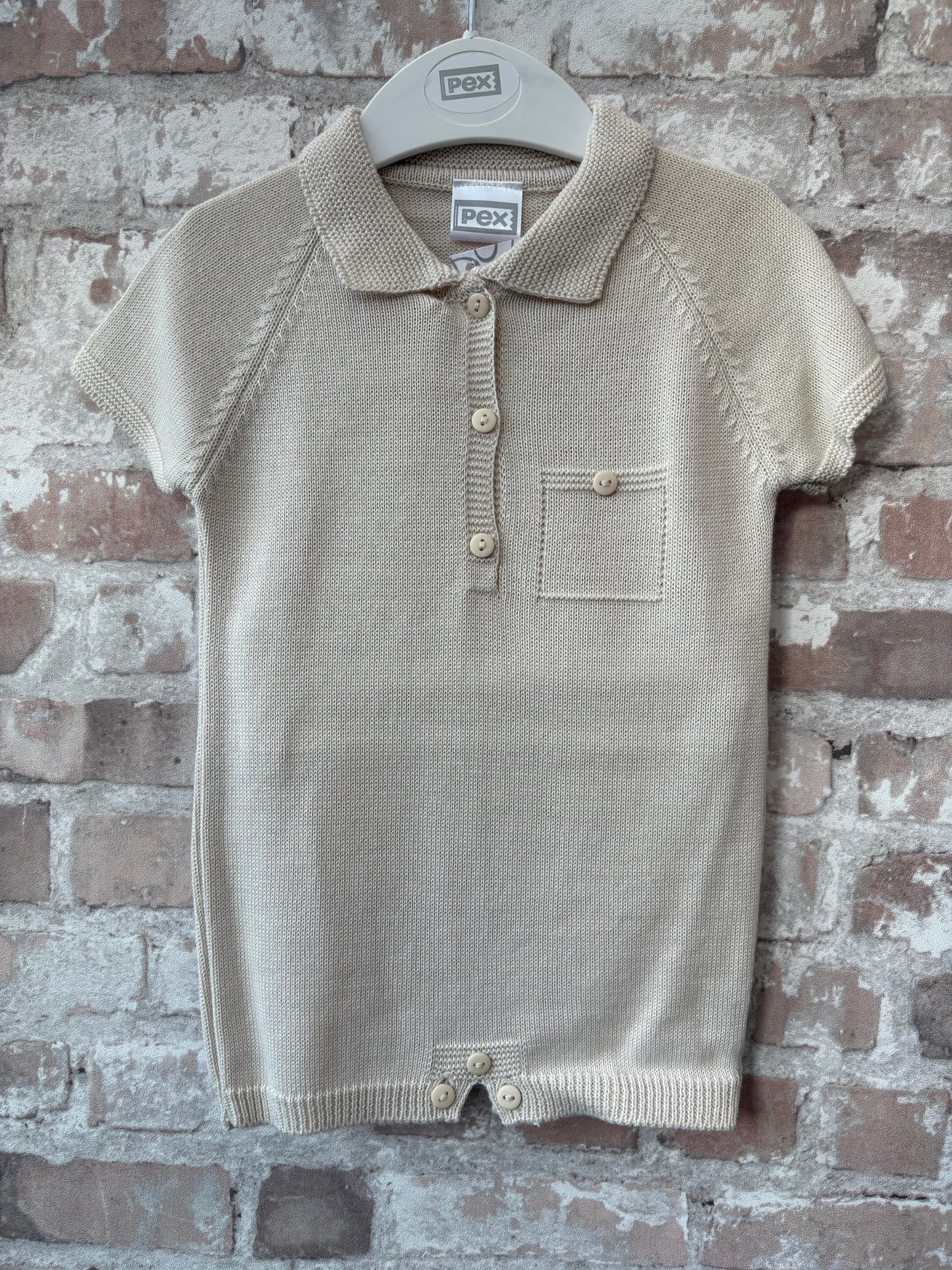 Beige PEX Romper