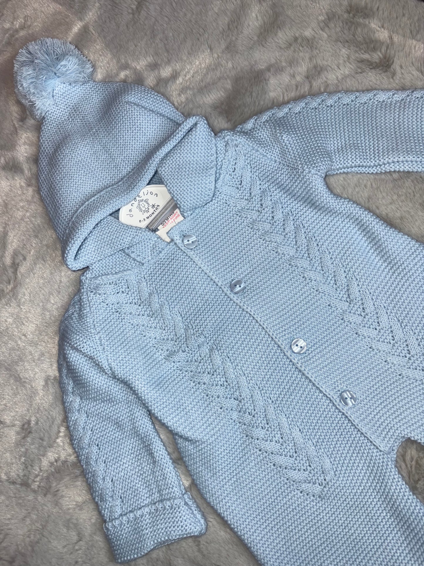 Dandelion Knitted Pramsuit