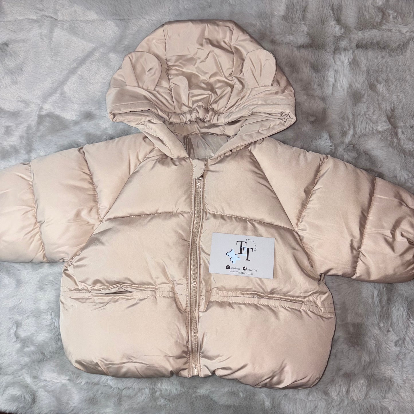 Teddy Ear Puffer Coat