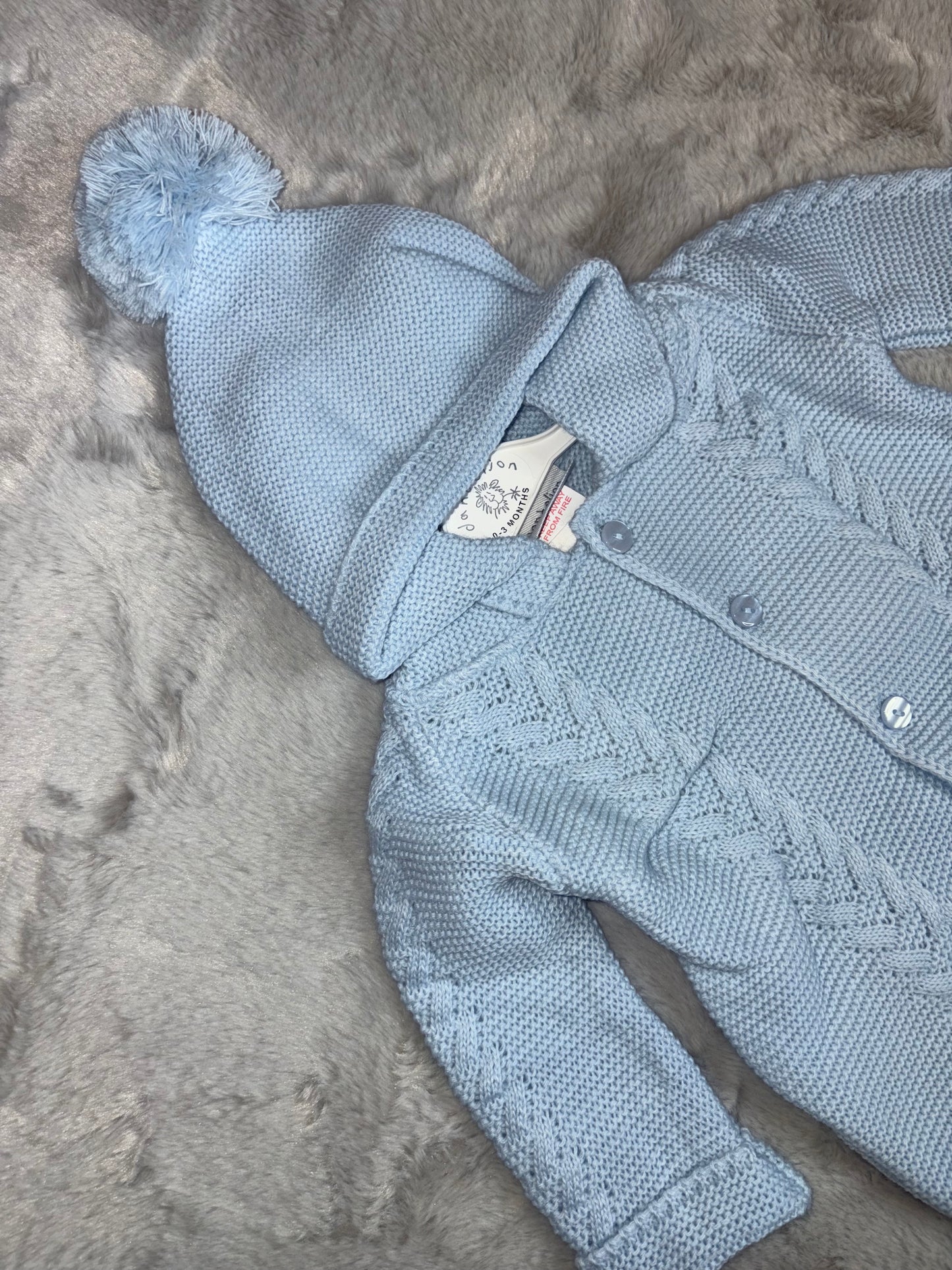 Dandelion Knitted Pramsuit