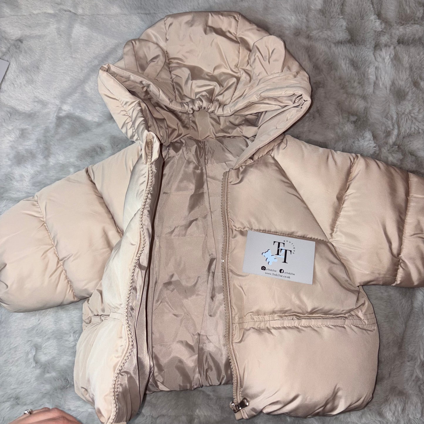 Teddy Ear Puffer Coat