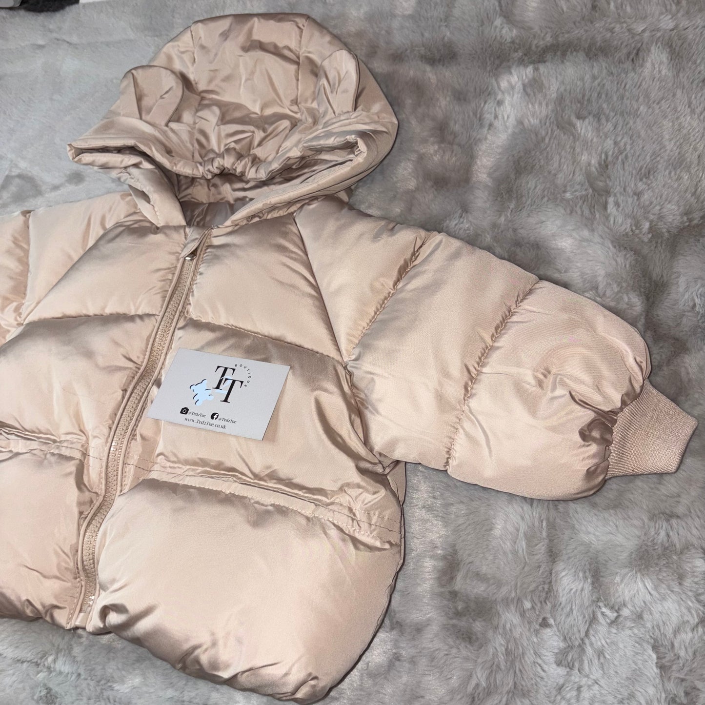 Teddy Ear Puffer Coat