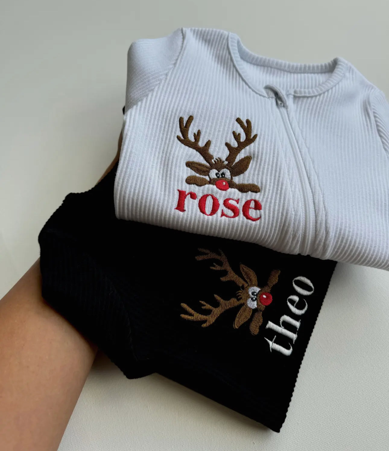 Christmas Reindeer Sleepsuit