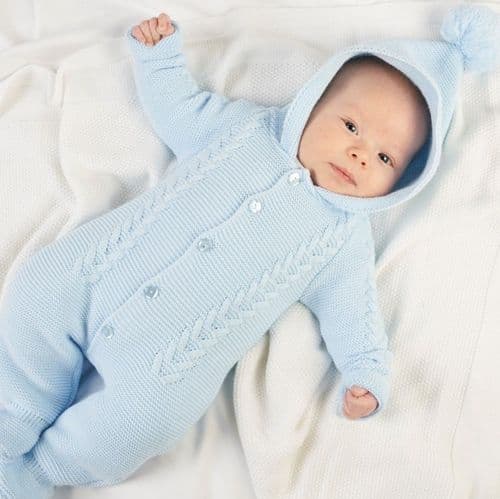 Dandelion Knitted Pramsuit